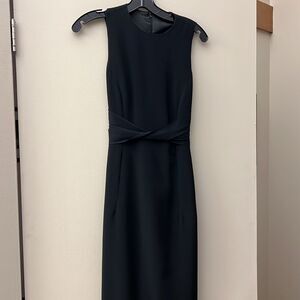 Vera Wang Vintage Black Tie Dress
